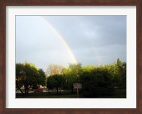 Framed Double Rainbow, Poland