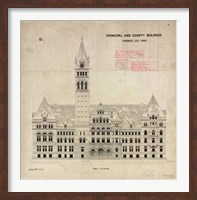 Framed Municipal and County Buildings Toronto July 1887