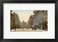 Framed Postcard of Toronto street and post office, Toronto, Canada