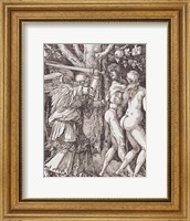 Framed Adam and Eve Exit Eden