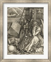Framed Melencolia I Durer, Albrecht