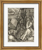 Framed Melencolia I Durer, Albrecht