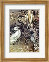 Framed Alice in Wonderland, But who has won