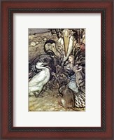 Framed Alice in Wonderland, But who has won