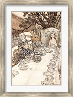 Framed Alice in Wonderland A Mad Tea Party