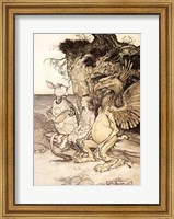 Framed Alice in Wonderland, That's very curious