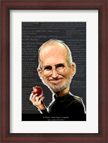Framed Steve Jobs - Creator, Innovator, Legend