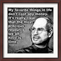 Framed Steve Jobs Quote I