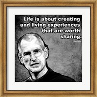 Framed Steve Jobs Quote II