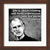 Framed Steve Jobs Quote II