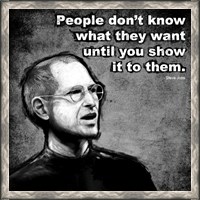 Framed Steve Jobs Quote III