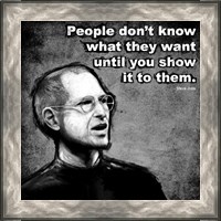 Framed Steve Jobs Quote III