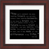 Framed Trust Quote