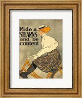 Framed Ride a Stearns Bicycle
