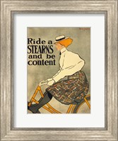 Framed Ride a Stearns Bicycle