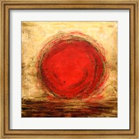 Framed Red Sun