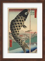 Framed Koi Kites