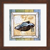 Framed Sea Treasures IX