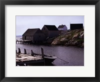 Coastal Shore I Framed Print