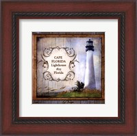 Framed Florida Lighthouse III