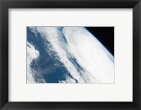 Framed 2011 Hurricane Katia off the Northeastern US from space