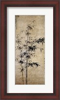 Framed Wang Fu-Ink Bamboo