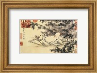Framed Xuande Bamboo