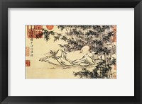 Framed Xuande Bamboo