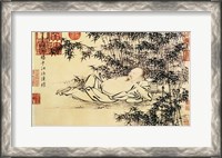 Framed Xuande Bamboo