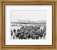 Framed Atlantic City Pier