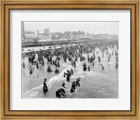 Framed Beach at Atlantic City