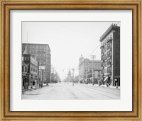 Framed Atlantic Avenue, Atlantic City, NJ