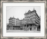 Framed Grand Atlantic Hotel, Atlantic City, NJ