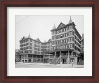 Framed Grand Atlantic Hotel, Atlantic City, NJ