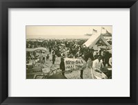 Framed On the Beach at Atlantic City, NJ