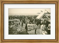 Framed On the Beach at Atlantic City, NJ