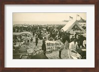 Framed On the Beach at Atlantic City, NJ