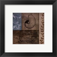 Coastal Inspiration V Framed Print