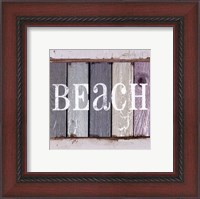 Framed Beach Signs IV