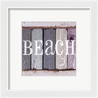 Framed Beach Signs IV