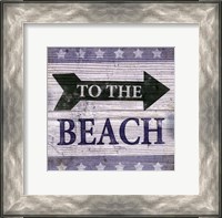 Framed Beach Signs VII