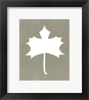 Framed Simple Sihouette IV