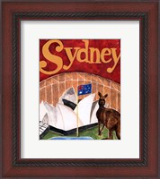 Framed Sydney (A)
