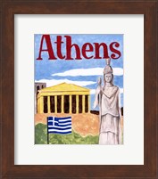 Framed Athens (A)