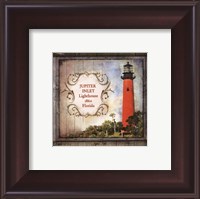 Framed Florida Lighthouse V