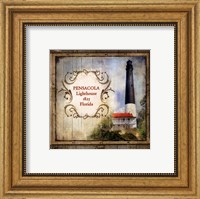 Framed Florida Lighthouse VII