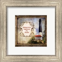 Framed Florida Lighthouse VII