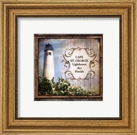 Framed Florida Lighthouse X