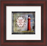 Framed Florida Lighthouse XI
