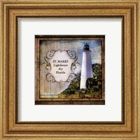 Framed Florida Lighthouse XII